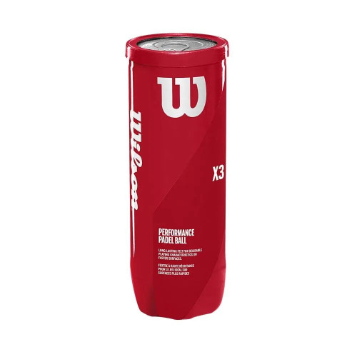 Tube de 3 balles Wilson Padel X3