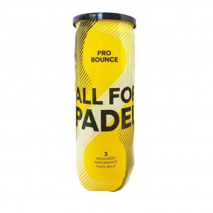 Tube de 3 balles All For Padel Pro Bounce