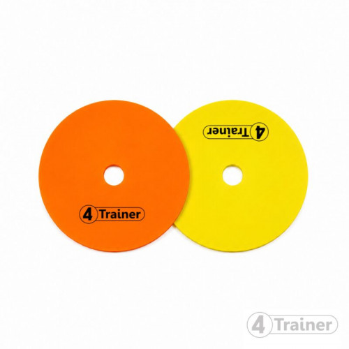 DISQUES DE MARQUAGE SOUPLES - Lot de 20 - 15cm - 2 Couleurs - 4TRAINER