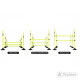 KIT PLIOMÉTRIE AJUSTABLE  - 9 Jalons Démontables 180cm - 4TRAINER