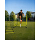 KIT PLIOMÉTRIE AJUSTABLE  - 9 Jalons Démontables 180cm - 4TRAINER