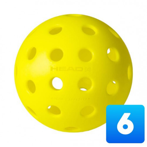 Balle Head Championship 40 Outdoor (Pack de 6 balles)
