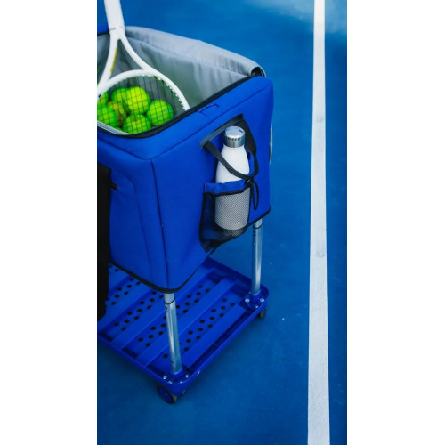 Panier de balles rétractable à roulettes – 250 balles – Académie