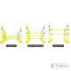 KIT PLIOMÉTRIE AJUSTABLE  - 9 Jalons Démontables 180cm - 4TRAINER
