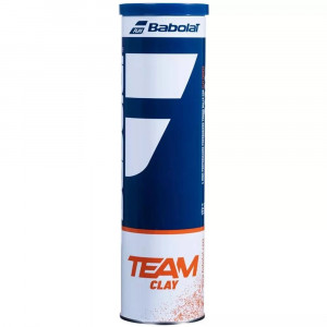 Tube de 4 Balles Babolat Team Clay