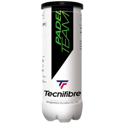 Tube de 3 balles Tecnifibre Padel Team