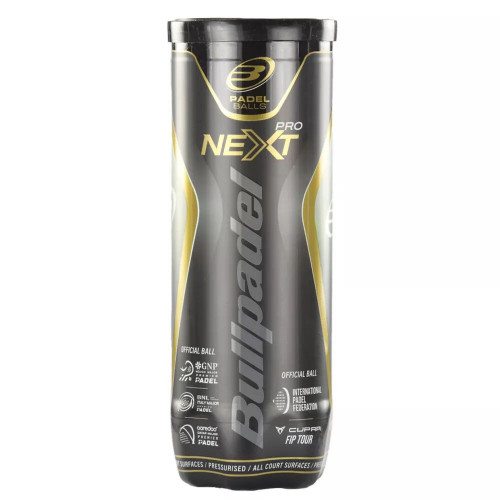 Carton 24 tubes de 3 balles Bullpadel Next Pro