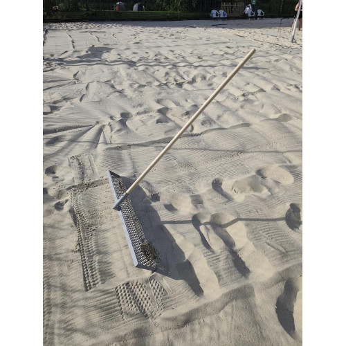 Raclette a sable trouée beach tennis-Fabriquée en France