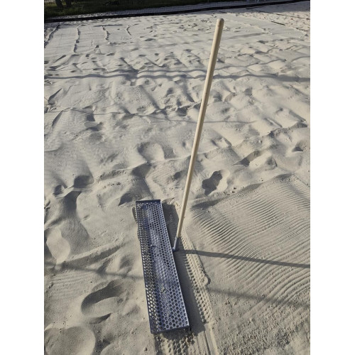 Raclette a sable trouée beach tennis-Fabriquée en France