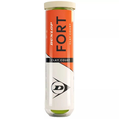 Balles Dunlop Fort Clay Court x4