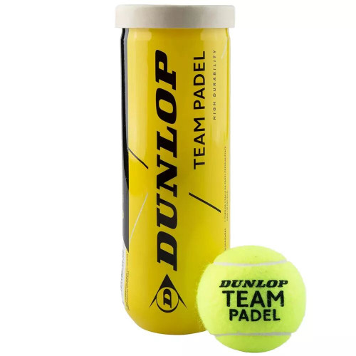 Tube de 3 Balles Dunlop Team Padel