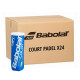 Carton 24 tubes de 3 balles Babolat Court Padel