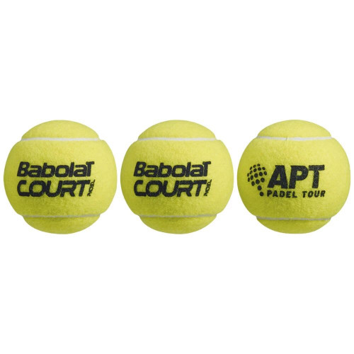 Carton 24 tubes de 3 balles Babolat Court Padel