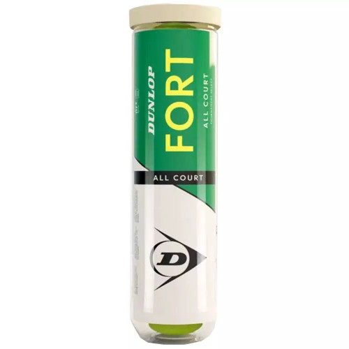 Tube de 4 Balles Dunlop Fort All Court