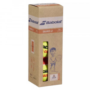 Boîte de 3 Balles Babolat Orange